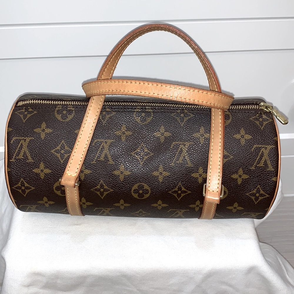 Louis Vuitton Papillon Handbag Monogram Canvas 30